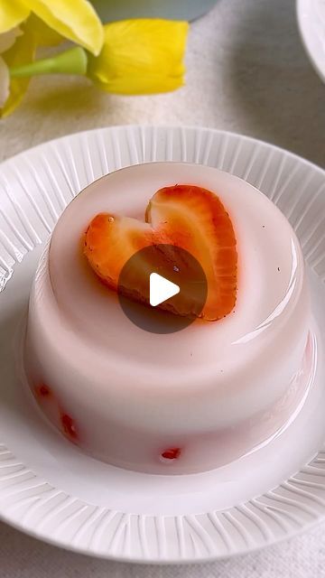 Ruyi Jelly on Instagram: "Simple Strawberry Jelly for Valentine’s Day or any Special Occasion - the jelly for this recipe is soft, light, refreshing and jiggly and very tasty with fresh strawberries. ✨ Full recipe on: 1. YouTube channel “Ruyi Jelly” then search for “Easy Strawberry Jelly” 2.. or click on the link in my profile/bio @ruyijelly then search for “Easy Strawberry Jelly” #ruyijelly #燕菜 #feedfeed #tasty #dessert #ruyiasianrecipes #desserts #asiandessert #agar #agaragar #foodie #果冻 #dessertrecipe #buzzfeedfood #buzzfeedtasty #jelly #nomnom #agaragarcake #agaragarrecipes #valentinesdaydessert" Strawberry Agar Agar Jelly, Jelly Desserts, Tasty Dessert, Buzzfeed Tasty, Dessert Tea, Strawberry Jelly, Easy Strawberry, Buzzfeed Food, Asian Desserts