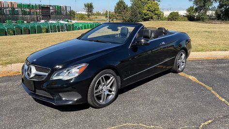 2015 Mercedes-Benz E400 Convertible for Sale at Auction - Mecum Auctions Convertible Aesthetic, Mercedes E Class Convertible, Mercedes Benz Convertible, Mercedes E Class, New Roads, New Motorcycles, Automotive Photography, Indianapolis Indiana, Mecum Auction