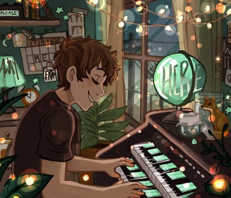 Sunflowers and Lesbians (Posts tagged my art) Toastchild Art, Owl City Aesthetic, Aesthetic Owl, Owl City Fireflies, Future Album, Adam Young, Owl City, Lgbt Art, City Wallpaper