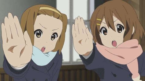 Fuwa Fuwa Time, Ritsu Tainaka, Yui Hirasawa, Movie Screening, Reading Sheet Music, Anime Pic, Watchful Eye, Kyoto Animation, Japanese Pop Culture