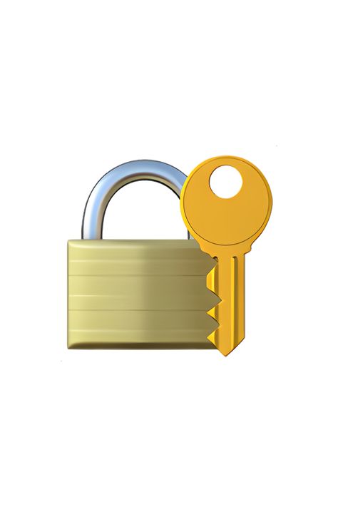 The emoji 🔐 depicts a golden or brass-colored padlock with a keyhole in the center. The lock is closed, indicating that it is locked, and the key is not visible. The edges of the lock are slightly curved, giving it a three-dimensional appearance. The keyhole is circular and appears to be slightly recessed into the lock. Overall, the emoji conveys the idea of security and protection. Key Emoji, Lock In, Emoji Tattoo, Apple Emojis, Love Profile Picture, Panda Tattoo, Emoji Wallpaper Iphone, Emoji Combinations, Emoji For Instagram