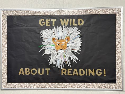 Get Wild About Reading Wild About Reading, Reading Themes, Bulletin Boards, Animals Wild, Reading, Animals