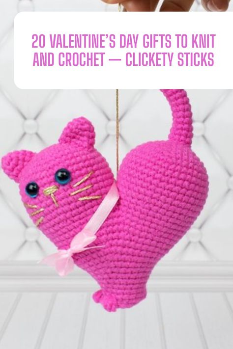 If you’re struggling to find the right project for your significant other/BFF/galentine this Valentine’s Day, look no further! I have gathered a unique bouquet (ha ha) of ideas for you to choose from and there is definitely something for everyone here. Crochet Valentine Patterns, Crochet Elephant Pattern, Valentines Day Cat, Amigurumi Today, Cat Printable, Crochet Teddy Bear Pattern, Heart Cat, Crochet Cat Pattern, Valentines Patterns