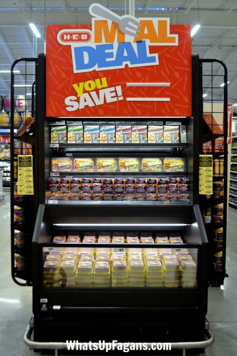 The HEB Meal Deals are the BEST way to save a lot of money on food while grocery shopping. Sock Display, Aisle Markers, Manufacturer Coupons, Food Stamps, Better Than Yours, Tin Roof, Rain Water Collection, Gym Flooring, Meal Deal