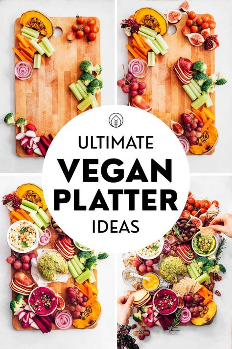 Vegan Platter, Vegan Apps, Host Tips, Vegan Party Food, Vegan Party, Snack Platter, Appetizer Platters, Vegan Snack, Healthy Vegan Snacks