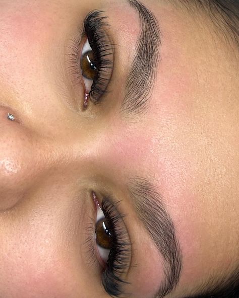 Wispy sets are my favorite, and my clients agree ! The play with different lengths, diameters and curls bring out the best texture and depth in lashes. Using @diluxeshop supplies to create this wispy hybrid. Mixing lengths 10-16mm and both Brown & Black Colored Lashes 🔥 #wispylashes #eyelashextensions #texturedlashes #wispylashextensions #volumelashes #hybridlashextensions #lashsupplies #cashmerelashes #lashartist #nyceyelashextensions 2d Hybrid Lashes, Hybrid Wispy Eyelash Extensions, Wispy Hybrid, Hybrid Lashes, Colored Lashes, Wispy Lashes, Volume Lashes, Lash Artist, Lash Extensions