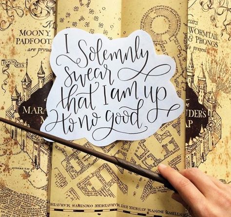 I solemnly swear that I am up to no good. Harry Potter Marauder's Map I Solemnly Swear Tattoo, I Solemnly Swear That I Am Up To No Good Tattoo, I Solemly Swear Im Up To No Good Tattoo, I Solemnly Swear That I Am Up To No Good, Marauders Map Tattoo, Good Tattoo, 2023 Tattoo, Harry Potter Symbols, Harry Potter Marauders Map