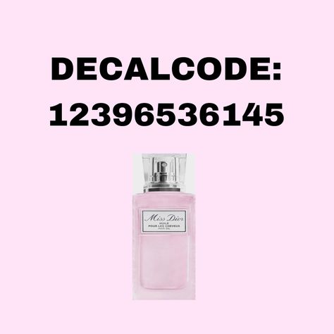 Bloxburg Makeup Store Decal Codes, Bloxburg Codes For Skincare, Maui Shampoo Bloxburg Code, Bloxburg Dior Codes, Dior Bloxburg Decal, Bloxburg Body Wash Codes, Perfume Codes Bloxburg, Stanley Codes Bloxburg, Realistic Bloxburg Outfits