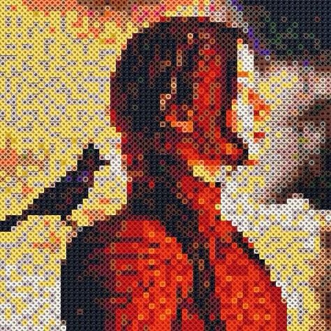 Hunger games Game Diy, Perler Ideas, Pearl Beads Pattern, Easy Perler Beads Ideas, Beads Patterns, Perler Art, Beads Design, Hama Beads Design, Bead Projects