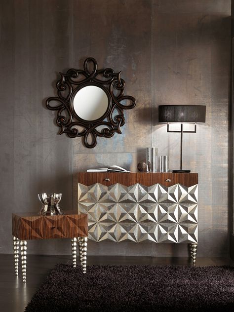 DIAMOND Bedside table by Bizzotto design Tiziano Bizzotto