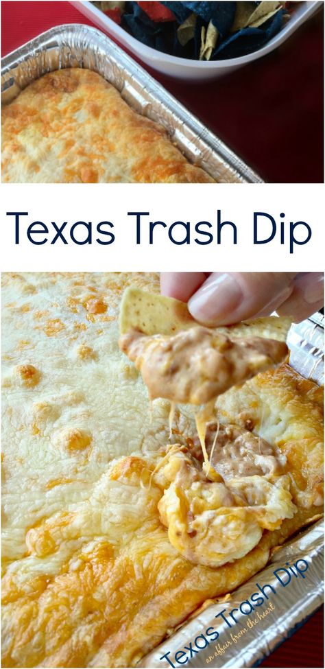 Quick Bakes, Warm Bean Dip, Texas Trash Dip, Pepperoni Dip, Texas Trash, Tailgating Food, Sausage Dip, Maple Balsamic, Shells Recipe