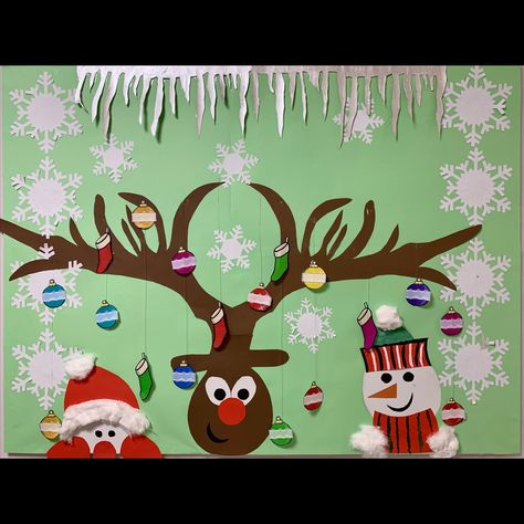 #newyear #christmas #bulletin #board #preschool #firstgradechristmas Bulletin Board Preschool, Christmas Board Decoration, New Year Bulletin Board, Classroom Boards, School Art Activities, Christmas Bulletin Board, Christmas Bulletin, Toddler Classroom, Christmas Board