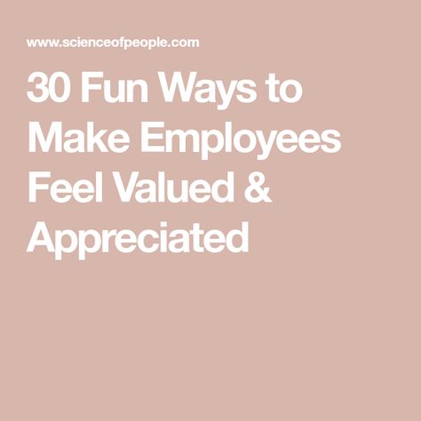 How To Make Work Fun For Employees, Showing Appreciation At Work, How To Show Appreciation To Employees, Motivating Employees Ideas, Ways To Show Appreciation To Employees, Words Of Appreciation For Employees, How To Inspire Employees, Rehab Week Ideas, Ways To Recognize Employees