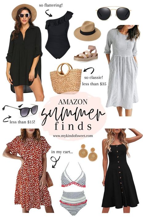 Amazon Summer Finds | my kind of sweet | summer style | outfit ideas | women's fashion | style inspiration | swim | postpartum | outfit inspiration | summer outfits | casual style | casual outfits #summerstyle #outfitideas #outfits #casualstyle #casualoutfits #postpartum #momstyle Postpartum Beach Outfit, Women’s Beach Vacation Outfits, Cabos Outfits, Cabo Fashion, Postpartum Summer Outfits, Sleep Techniques, Amazon Summer Finds, Amazon Summer Outfits, Tiktok Finds