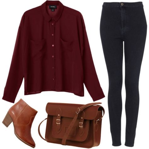 little bit of vintage style Burgundy Blouse Outfit, Burgundy Blouse, Style Muse, Womens Fashion Inspiration, Blouse Outfit, Only Fashion, About Fashion, Look Chic, Work Casual