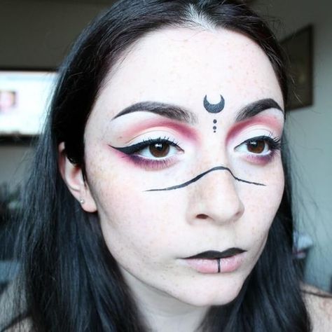 Fete Emo, Witchy Makeup, Make Up Diy, Makeup Zombie, Fantasy Make-up, Halloweenský Makeup, Horror Make-up, Witch Makeup, Halloween Eye Makeup