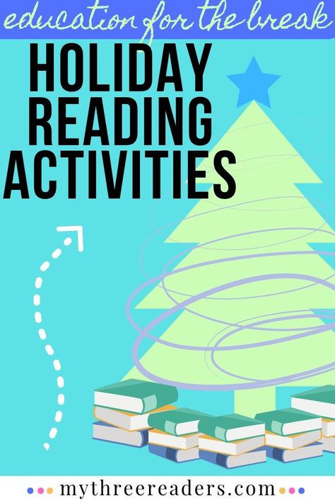 15 Holiday reading activties and ideas for incorporating education for your young beginning readers during breaks!  Holiday worksheets pdf formatted (free and paid) plus more! #education #christmasreading #teachingreading #preschool #elementary Fall Reading Activities, Holiday Reading Activities, Christmas Reading Activities, Christmas Literacy Activities, Christmas Reading Comprehension, Fun Reading Activities, Apple Crafts, Holiday Reading, Teaching Reading Comprehension