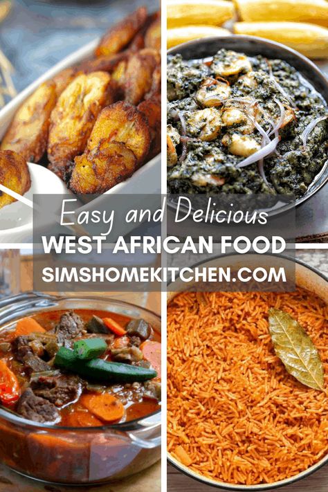 West African Recipes, Vegetable Stew Recipe, African Food Recipes, African Recipes Nigerian Food, World Food Recipes, West African Food, African Foods, Sims Home, Nigerian Recipes