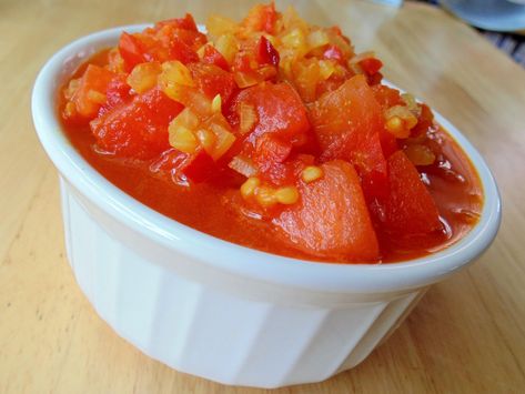 Watermelon Chutney Watermelon Chutney, Plum Chutney Recipes, Chutney Varieties, Ginger Chutney, Fast Snack, Mint Salad, Vegetarian Curry, Tomato Chutney, Chutney Recipe