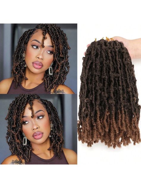 Butterfly Locs Crochet Hair 1-7 Packs Pre-Looped Soft Distressed Faux Locs Braids For Women 10/12/14 Inch | SHEIN Butterfly Locs Hairstyle, Distressed Faux Locs, Butterfly Locs Crochet Hair, Braids For Women, Butterfly Locs Crochet, Faux Locs Braids, Butterfly Locs, Locs Crochet, Hot Leggings