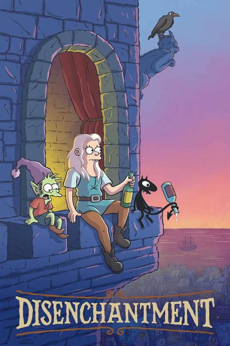 Disenchantment Wallpapers Discover more anime, Bean, Desencanto, Disenchantment, Elfo wallpaper. https://www.kolpaper.com/83892/disenchantment-wallpapers/ Princess Tiabeanie, Die Simpsons, The O.c., Matt Groening, Skylanders, The Big Four, Cartoons Series, Futurama, Tumblr Wallpaper