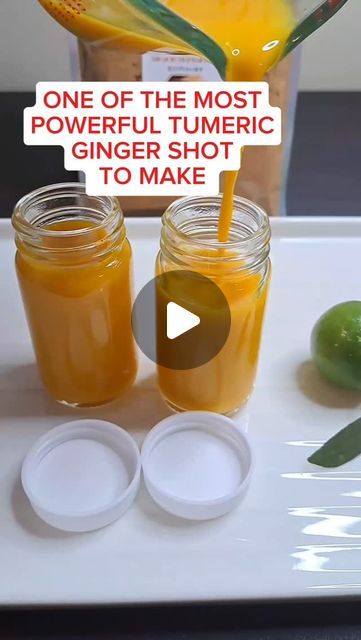 Ginger And Turmeric Benefits, Ginger And Turmeric Shots, Ginger Shots, Turmeric Shots, Healthy Juice Drinks, Ginger Shot, Ginger Benefits, Ginger Turmeric, Turmeric Benefits