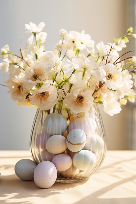 30+ Neutral Easter Decor Ideas to Bring Beauty to Your Home Easter House Decor Ideas, Easter Wedding Decorations, Minimal Easter Decor, Easter Decor Ideas For The Home, Easter Decorating Ideas For The Home, Easter House Decor, Easter Coffee Table Decor, Classy Easter Decor, Neutral Easter Decor