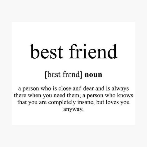 Meaning Of Best Friend, Trio Quotes Best Friends, Beat Friends Quotes, Trio Quotes, Quotes Best Friends, Words For Best Friend, Best Friend Quotes Meaningful, Definition Quotes, Unique Words Definitions