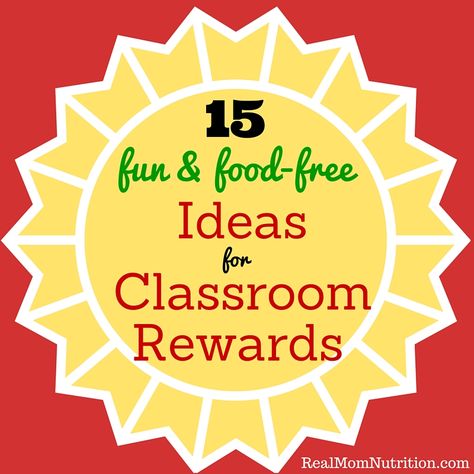 15 Food-Free Ideas For Classroom Rewards @rmnutrition Elementary School Reward Ideas, Non Food Rewards, Student Wellness, Wellness Week, Class Rewards, Happy Classroom, Reward Ideas, School Wellness, Curriculum Night