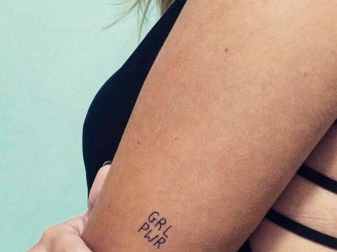 Feminism Tattoo, Nicole Guerriero, 42 Tattoo, Feminist Tattoo, Bum Tattoo, Modern Feminism, Health Tattoo, Kathleen Lights, Tattoo Trend