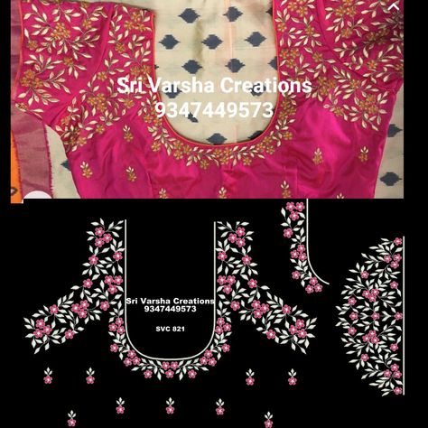 Full Work Blouse Designs Latest, Grand Embroidery Blouse Designs, Mission Embroidery Blouse Designs, Latest Computer Embroidery Design Blouses, Machine Embroidery Designs For Blouse, Exclusive Saree Blouse Designs, Shiva Angry, Machine Embroidery Designs Projects, Latest Embroidery Designs