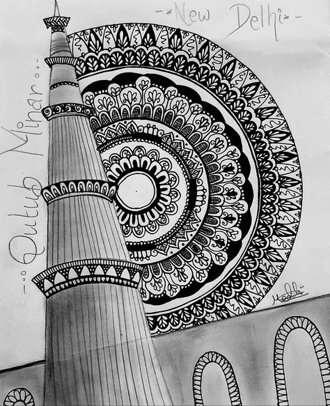 Monument Mandala, India Palace, Mandala Ideas, Best Friends Forever Images, Creative Bookmarks, Mandala Design Art, Mysore, Modern Buildings, Best Friends Forever