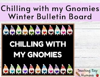 Bulletin Board For Classroom, Chilling With My Gnomies, Winter Bulletin Board, Winter Bulletin, Winter Bulletin Boards, Winter Attire, Cozy Winter, Playful Design, Winter Decor