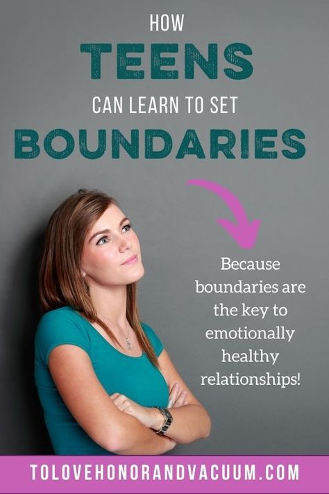 Healthy teenagers learn how to set boundaries. Well, healthy PEOPLE learn how to set boundaries! And it’s good to learn while we’re still young. #teenagers #boundaries #teenageboundaries #christianteenager #healthyboundaries #christianteachings #tolovehonorandvacuum Boundaries For Yourself, Teenage Rebellion, Raising Godly Children, Parenting Teenagers, Parenting Techniques, Setting Healthy Boundaries, Set Boundaries, Discipline Kids, Healthy Boundaries