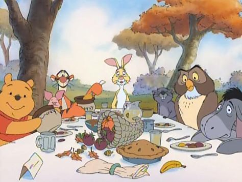 Happy Thanksgiving everyone! 🦃🍁🍂 We are especially thankful to all of you who've joined us on this epic Disney movie challenge. We hope that you and your families are safe and healthy as you celebrate a smaller, perhaps outdoor Thanksgiving. What are you most thankful for? #happythanksgiving #thanksgiving #winniethepooh #awinniethepoohthanksgiving #poohbear #tigger #piglet #rabbit #gopher #owl #eeyore #cornucopia #pie #thankful #grateful #thanksgiving2020 Movie Challenge, Winnie The Pooh Drawing, Disney Thanksgiving, Winnie The Pooh And Friends, Winnie The Pooh Pictures, Pooh And Friends, Winnie The Pooh Christmas, Cute Winnie The Pooh, Winnie The Pooh Quotes