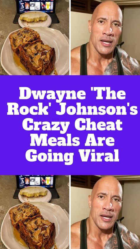 There is probably a significant number of people who started dieting during this pandemic because our lifestyles became more sedentary and it became more difficult to stay fit and not gain weight. And most likely, those people discovered the joys of cheat days when you can eat to your heart's content without thinking about calories or the nutritional value of the food. Dwayne The Rock Johnson, The Rock Johnson, Crochet Braid Styles, Strict Diet, Rock Johnson, The Rock Dwayne Johnson, Cheat Day, Dwayne The Rock, Cheat Meal