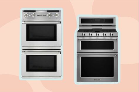 Wall Oven Kitchen, Double Oven Kitchen, Gas Range Double Oven, Gas Ranges, Double Ovens, Slide In Range, Induction Oven, Microwave Drawer, Convection Cooking