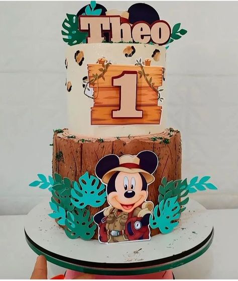 Mickey Mouse Safari Birthday Cake, Mickey Mouse Safari Smash Cake, Mickey Safari Smash Cake, Mickey Safari Birthday Shirts, Mickey's Safari Birthday, Mickey Safari