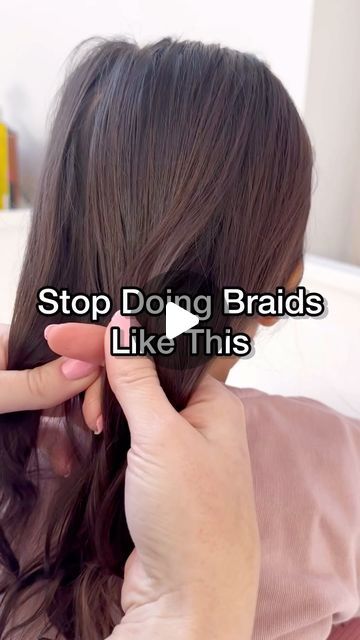 Nancy Amery on Instagram: "Hair Hack ❗️
Stop Doing Your Braids Like This And Try This Instead!

#hairhack #hairtips #howtobraid #hairtutorial #stepbystephair #toddlerhairstyles" Hair Hack, January 26, Toddler Hair, Hair Tips, Hair Hacks, Hair Tutorial, Braids, Hair, On Instagram