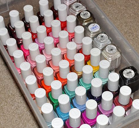 Polish-Temptalia 2 Nail Organization, Trendy Nail Polish, Organizer Ideas, Nail Polish Storage, Nail Polish Organizer, Diy Nail Polish, Organized Chaos, Simple Nail Art Designs, Essie Nail