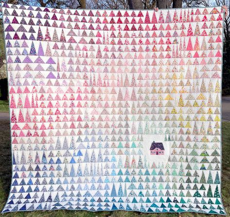 Fairytale Forest – DuckaDilly Forest Quilt, Fairytale Forest, Foundation Paper Piecing Patterns, Pink Cottage, Subscription Gifts, Paper Piecing Quilts, Block Of The Month, Paper Piecing Patterns, Craft Club