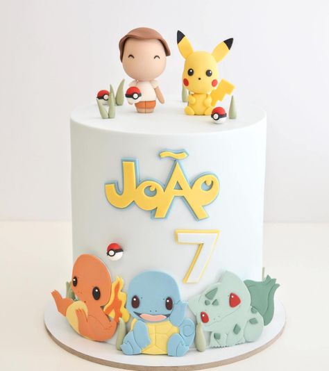 Top 16 Pokemon cake ideas - A Pretty Celebration Picachu Cakes, Pokemon Birthday Party Cake, Pokemon Theme Cake, Pikachu Cake Ideas, Pokemon Cake Ideas, Pikachu Cake Birthdays, Pikachu Birthday Cake, Bolo Pikachu, Pikachu Party