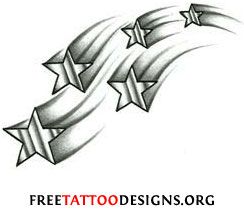 Star Tattoos For Men, Nautical Star Tattoos, Rib Tattoos For Guys, Shooting Star Tattoo, Tattoo Graffiti, Nautical Star, Planet Tattoos, Unique Pictures, Star Tattoo Designs