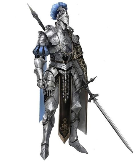 European Knight Armor, Armor Designs Fantasy Art, White Knight Fantasy Art, Armor Design Fantasy, Armor Concept Design, Fantasy Armor Design, Fantasy Armor Art, Moon Armor, Elegant Knight