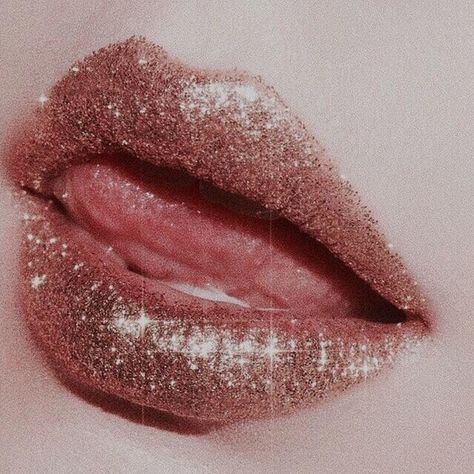 Sixties Makeup, Bild Gold, Rose Gold Aesthetic, Glitter Photography, Coral Lips, K Fashion, Gold Aesthetic, Theme Color, Aesthetic Colors