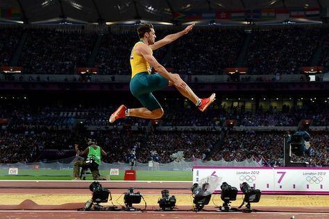 Mitchell Watt during the final of the men's long jump. Sports Performance Training, Sports Therapy, Performance Training, Sports Performance, Long Jump, Olympic Team, Sport Performance, Silver Lining, Chiropractic