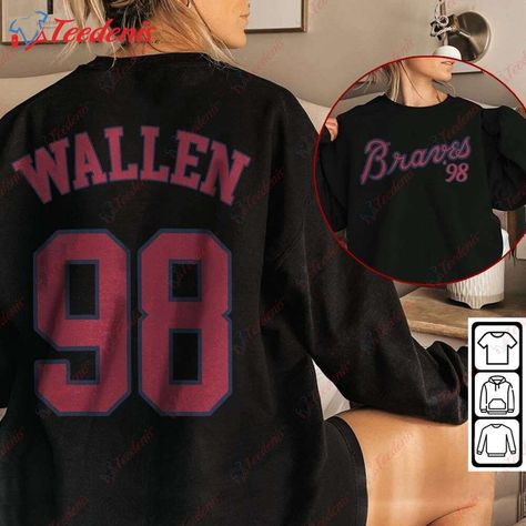 Wallen Baseball Sweatshirt - K1 Morgan Wallen 98 Braves Song - Retro Vintage Gift & Bootleg Check more at https://teedenis.com/product/wallen-baseball-sweatshirt-k1-morgan-wallen-98-braves-song-retro-vintage-gift-bootleg/ Morgan Wallen Baseball Jersey, 98 Braves, Baseball Sweatshirts, Morgan Wallen, Baseball Jersey, Baseball Jerseys, Vintage Gifts, Retro Vintage, Baseball