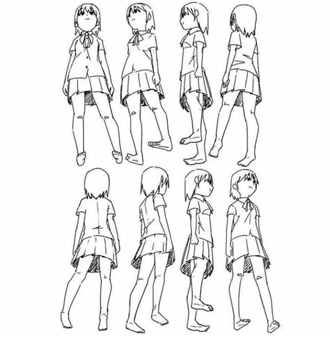 Sometimes when doing perspective you can strughle on tjose extreme upward angles...here are some great references by Illust.moe on Twitter… Anime Body Angles, Body Angles Drawing, Body Turnaround, Factory Aesthetic, Monster Factory, Figure Drawing Female, Basic Sketching, Reference Pose, Perspective Drawing Lessons