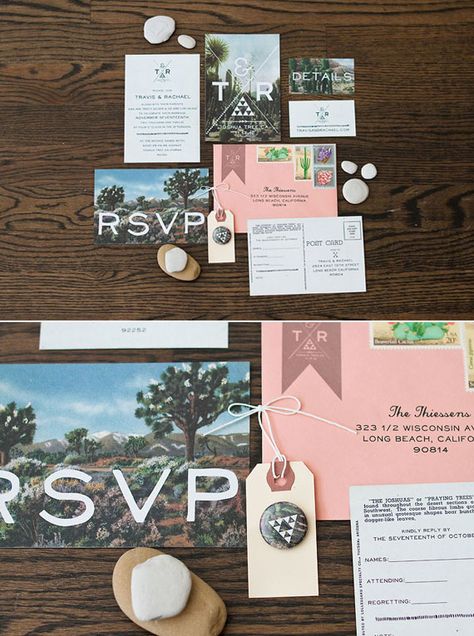 Joshua Tree wedding invite Tree Wedding Invite, Joshua Tree Wedding, Boda Diy, Lakeside Wedding, Destination Wedding Planning, Invitation Inspiration, Desert Wedding, Tree Wedding, Wedding Invite