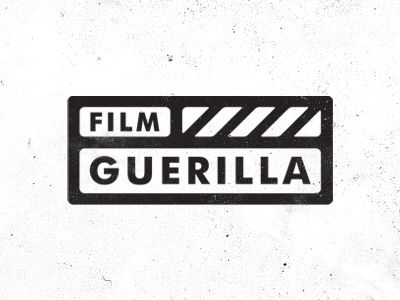 Film Guerilla by Salih Kucukaga Movie Studio Design, Film Company Logo, Film Logo, Auto Shop, Typo Logo, Tshirt Design Inspiration, Great Logos, Studio Logo, Logo Mark